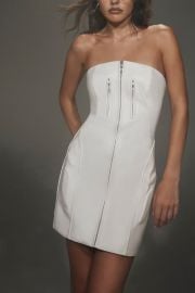 Khy Dresses Khy Strapless Leather Dress Xxs Nwt Poshmark at Poshmark