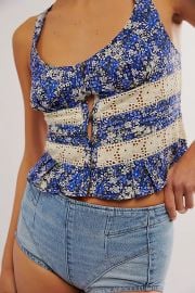 Kiana Lace Printed Tank at Free People