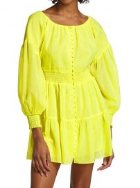 WornOnTV: Sara’s yellow button down mini dress on The View | Sara ...