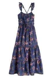 Kids\' Floral Ruffle Strap Maxi Dress at Nordstrom