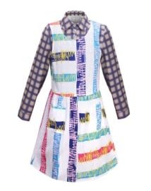 Kids Stranger Things Season 4 Eleven Dress with Shirt- at Takerlama (replica)