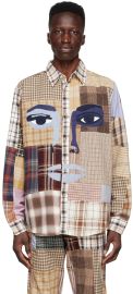 KidsSuper Brown Cotton Shirt at ssense