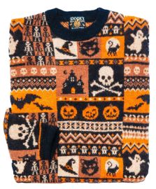 Kiel James Patrick Halloween Patchwork Sweater at Kiel James Patrick