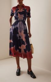 Kiera Dip-Dyed Midi Shirt Dress By Altuzarra at Moda Operandi