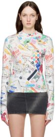 Kijun Multicolor Printed Long Sleeve T Shirt at Ssense