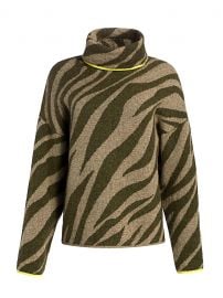 Kiki Zebra-Print Funnel-Neck Sweater by Rag  Bone at Saks Fifth Avenue