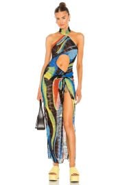 Kim Shui Swirl Qi Pao Dress at Revolve