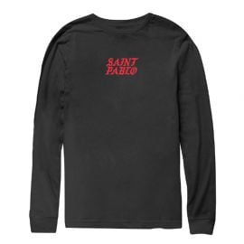 Kim Tennis Black Long Sleeve T-Shirt by Yeezy at Pablo Supply