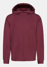 Kimber Men39s Relaxed Hooded Top MAROON BANNER Buffalo Jeans at Buffalo David Bitton
