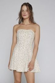 Kimchi Blue Addison Strapless Fit And Flare Mini Dress at Urban Outfitters