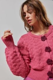 Kimchi Blue Blossom Knit Cardigan at Urban Outfitters