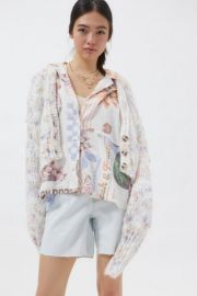 Kimchi Blue Bunny Cropped Cardigan at Urban Outfitters