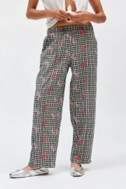 Kimchi Blue Critter Embroidered Wide Leg Pant at Urban Outfitters