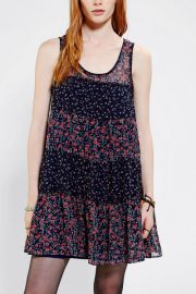 Kimchi Blue Floral Prairie Dress at Urban Outfitters