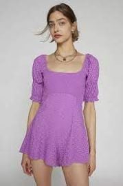 Kimchi Blue Ivy Eyelet Lace Romper at Urban Outfitters