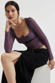 Kimchi Blue Jewel Lace Top at Urban Outfitters
