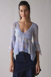 Kimchi Blue Sybil Witchy Mesh Top at Urban Outfitters