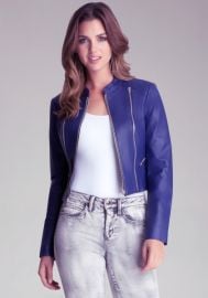 Kimmie Cropped Jacket at Bebe