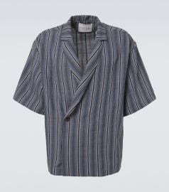 King Tuckfield Striped Virgin Wool Shirt at Mytheresa