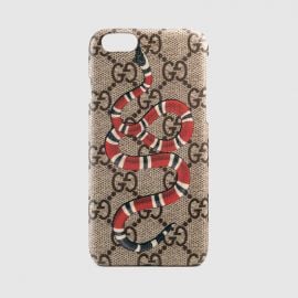 Kingsnake print iPhone 6 case by Gucci at Gucci