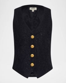 Kino Bonded Lace Vest at Neiman Marcus