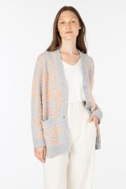 Kinross Cashmere Loop Stitch Cardigan - LRSC2-235 at Mark Berman & Son