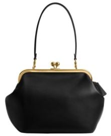 Kisslock Medium Leather Frame Bag 27 at Macys