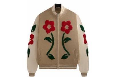 Kith Floral Crest Wyona Full Zip Sweater at StockX