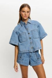 Kivari - Hester Denim Shirt Studio mg at Studio Mg
