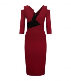 Kiverton Asymmetric Panel Dress by Roland Mouret at Harrods