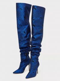 Knee High Floral Boots by Zara at Zara