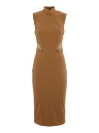 Knee length dresses Elisabetta Franchi - Bielastic sheath dress - AB02116E2368 at ikrix