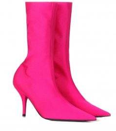 Knife stretch-jersey ankle boots at Mytheresa