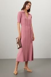 Knit Collar Dress by Adam Lippes Collective Rent the Runway at Rent the Runway