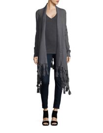 Knit Fringed Cardigan by BB Dakota at Lord & Taylor