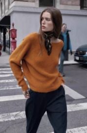 Knit Jumper with Back Knot at Zara
