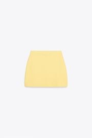 Knit Mini Skirt at Zara