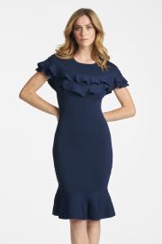 Knit Solid Midnight Blue Natalie Dress Sachin amp Babi at Sachin + Babi