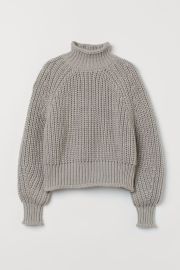 Knit Sweater - Taupe - Ladies  HampM US at H&M