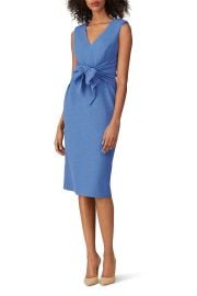 Knit Tie Front Sheath by Adrianna Papell Rent the Runway at Rent the Runway