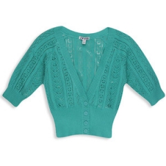 Knit cropped cardigan at Forever 21