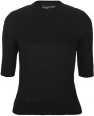 Knit short sleeve top at Topshop