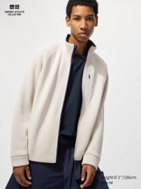Knitted Fleece Full-Zip Jacket UNIQLO US at UNIQLO