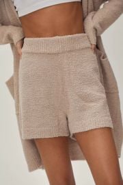 Knitted High Waisted Lounge Shorts at Nasty Gal