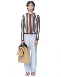 Knitted Patchwork Pullover at Lanvin