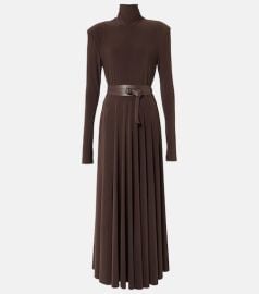 Knitted maxi dress at Mytheresa