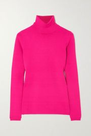 Knitted turtleneck sweater at Net A Porter