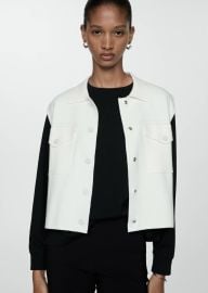 Knitted waistcoat with pockets - Women | MANGO USA at Mango