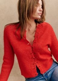 Knitwear jumpers cardigans fine and thick knitwear Womenswear Szane at Sezane