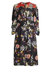 Kobi Halperin - Leila Floral Shirtdress at Saks Fifth Avenue